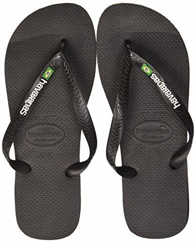 Product Havaianas Brasil Logo, Chanclas Unisex Adulto, Negro