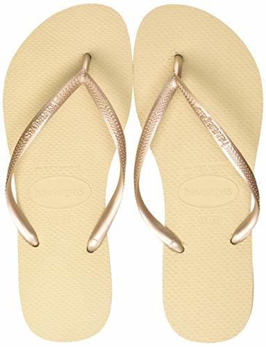 Producto Havaianas Slim Chanclas Mujer, Oro