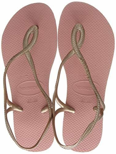 Producto Havaianas Luna, Sandalias de Talón Abierto para Mujer, Dorado