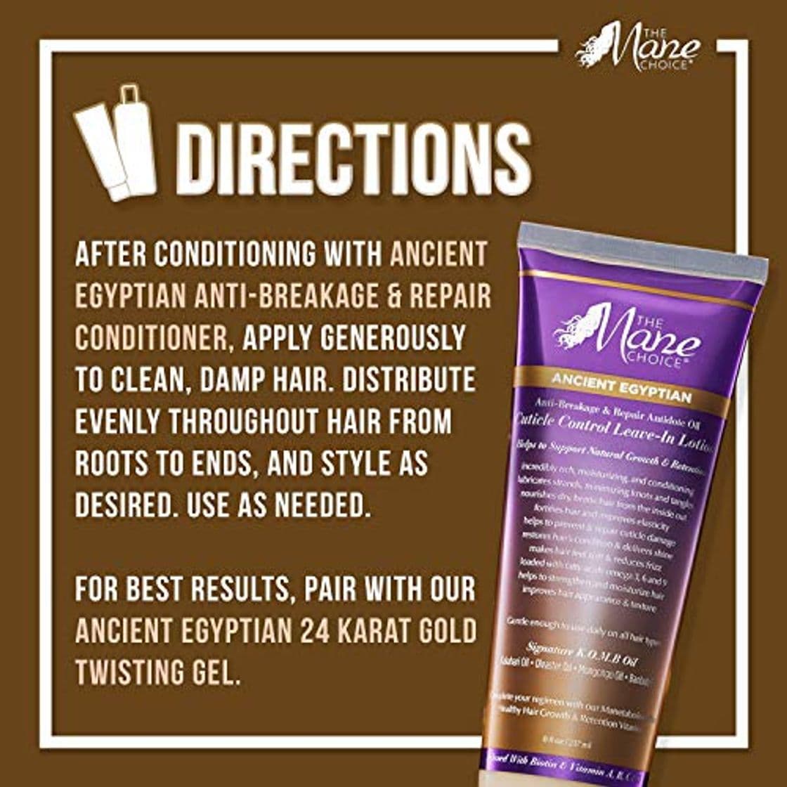 Product The Mane Choice Ancient Egyptian Cuticle Control Leave