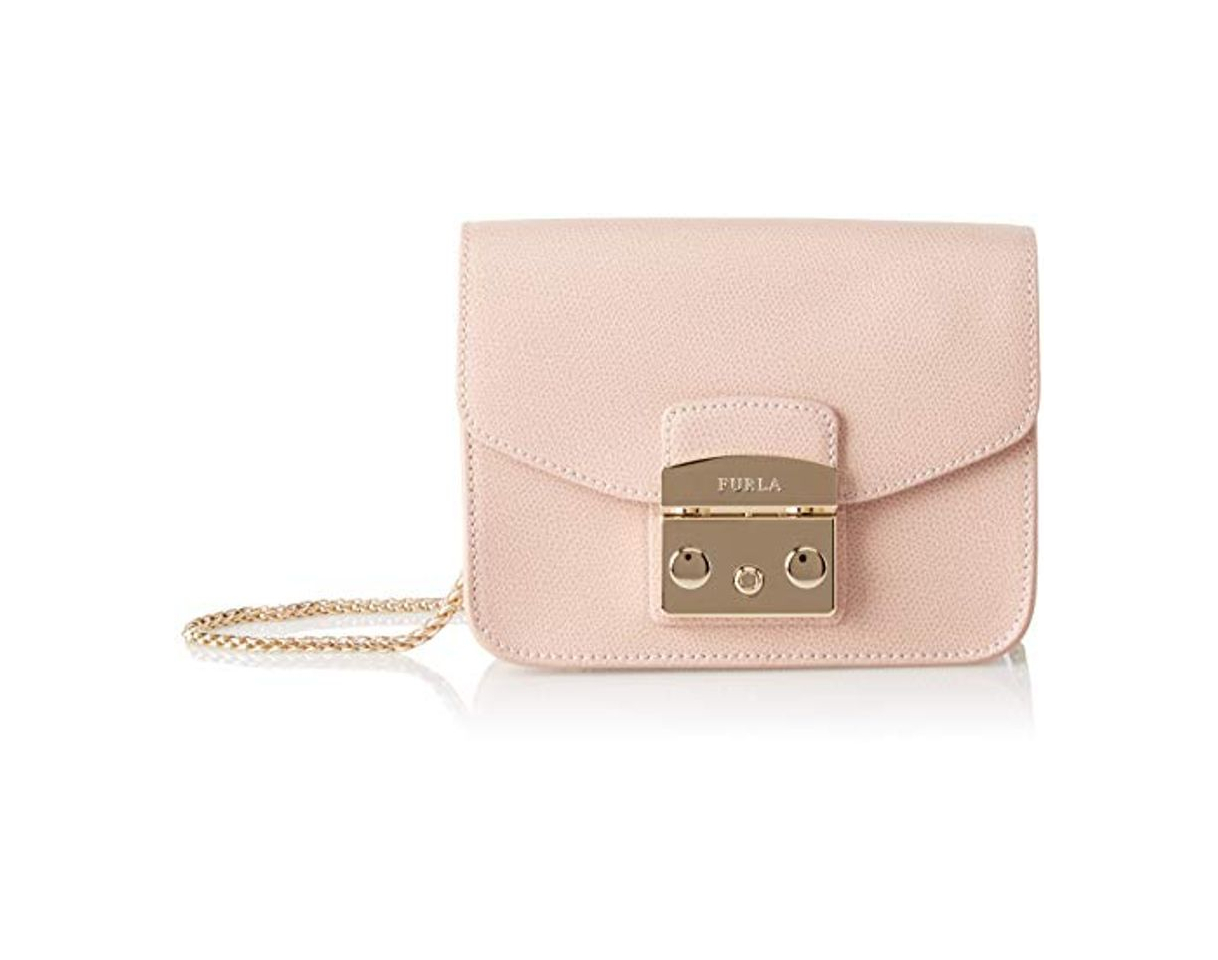 Fashion Furla - Metropolis Mini Crossbody, Bolsos bandolera Mujer, Rosa