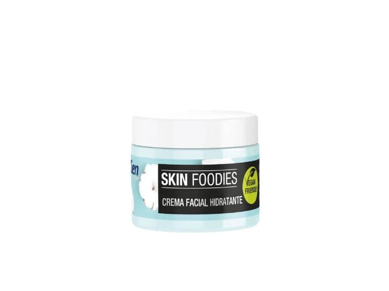 Moda Skin Foodies Crema facial hidratante 24h con extracto de semillas ...