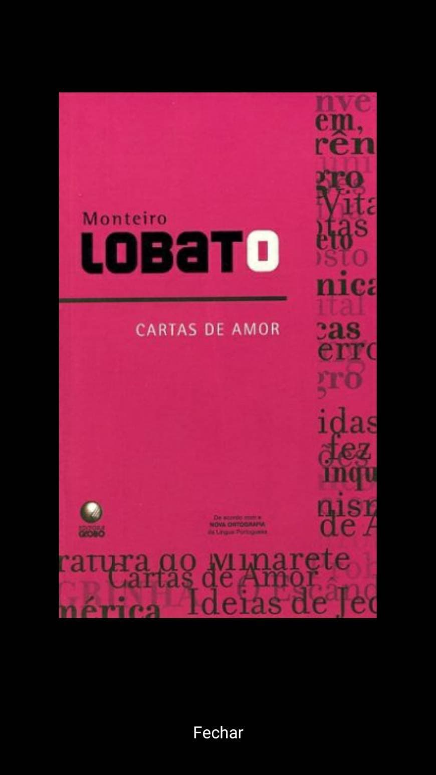 Book Cartas de amor