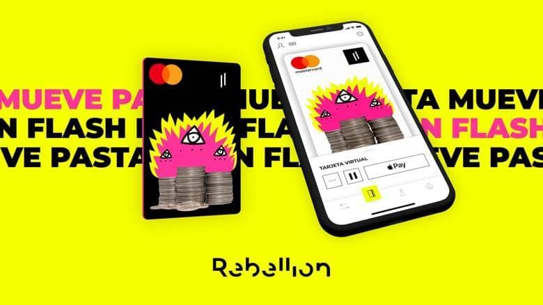 App Rebellion Pay, Tarjeta MasterCard virtual + cuenta en Irlanda en 2 ...