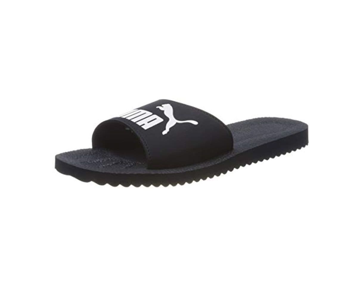 Fashion PumaPurecat - Zapatos de playa y piscina  adultos unisex, Negro -