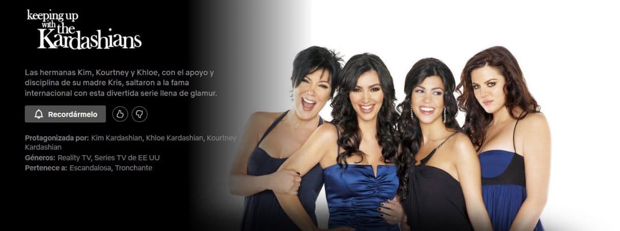 Serie Keeping Up with the Kardashians