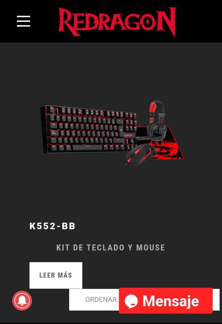 Fashion Pag de teclados gamer y maus 