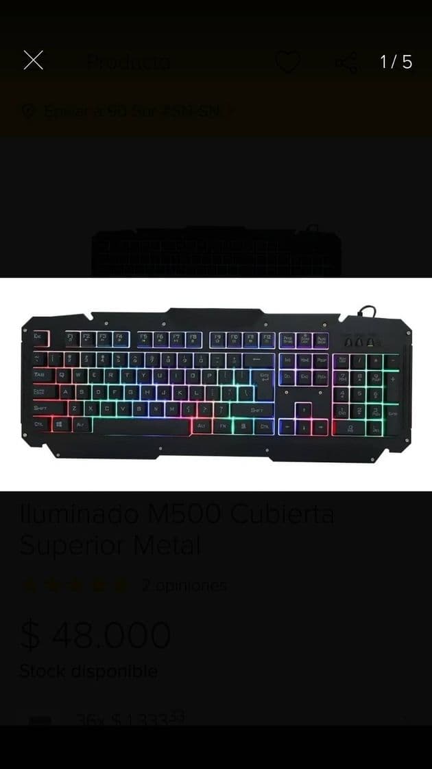 Fashion Buen teclado a buen precio muchachos 