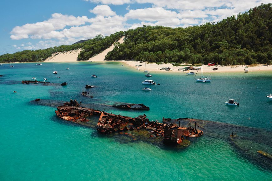 Lugar Moreton Island