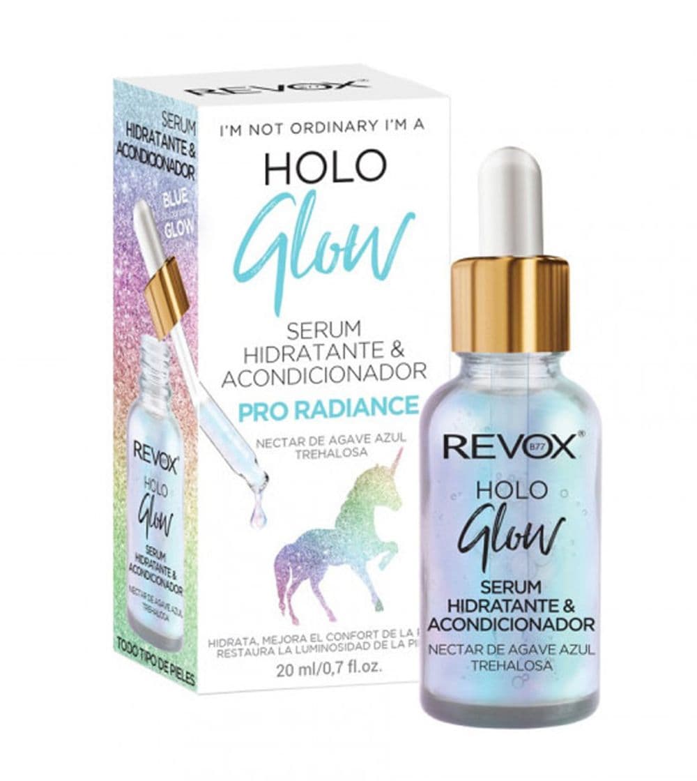 Moda Holo Glow Serum Hidratante y Acondicionador Revox 