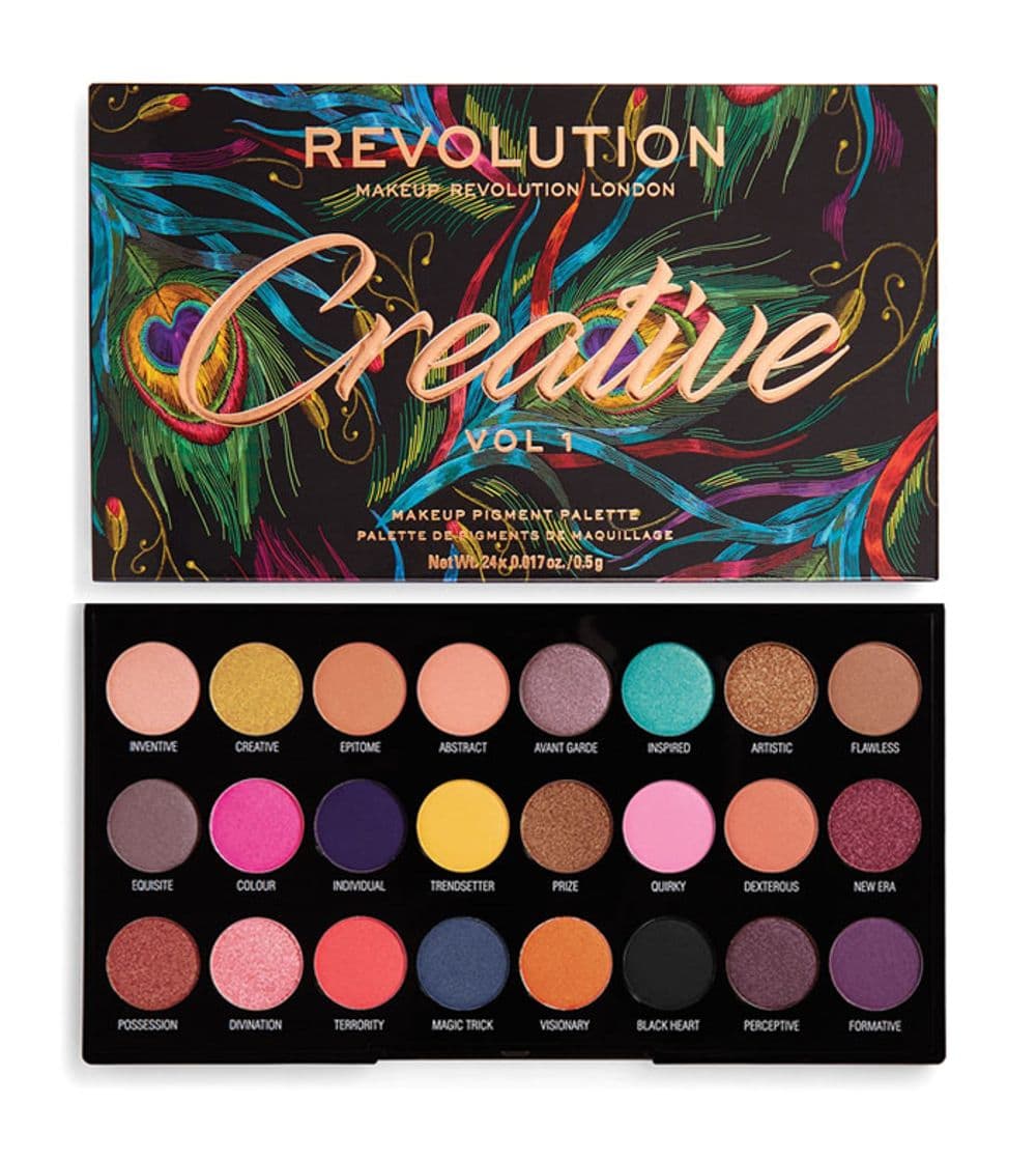 Moda Paleta de sombras Creative - Revolution