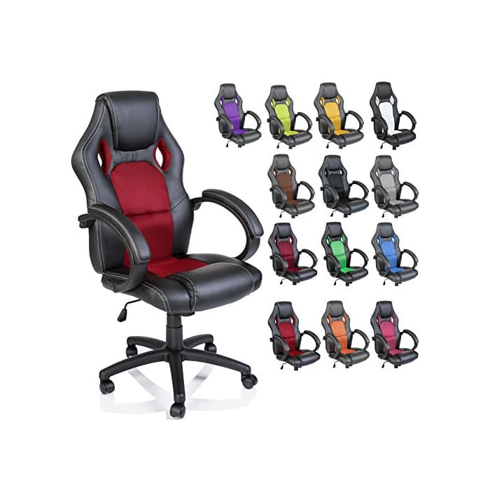 Producto TRESKO Silla giratoria de oficina Sillón de escritorio Racing, silla Gaming ergonómica,