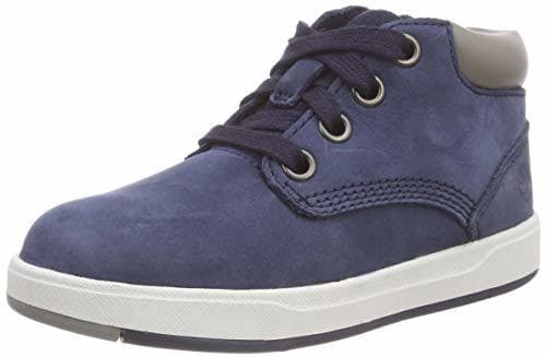 Producto Timberland Davis Square Leather Chukka, Botas Unisex-Niños, Azul