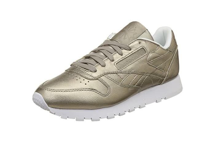 Product Reebok Classic Leather L Zapatillas, Mujer, Dorado