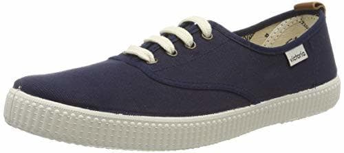 Product Victoria Nuevo 1915 Inglesa Tirador Piel, Zapatillas Unisex Adulto, Azul