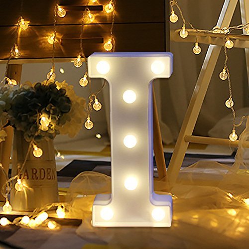 Producto Letras Led Letras Decorativas Letras Alphabet Light Luces De Espejo Del Alfabeto