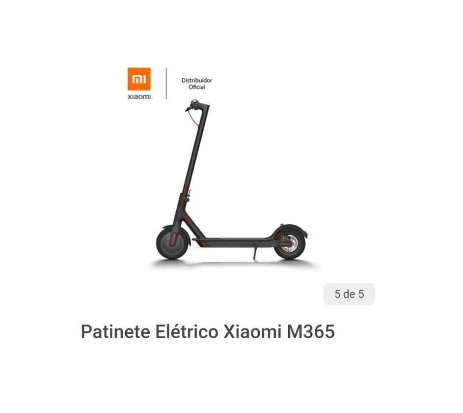 Producto Patinete Elétrico Xiaomi M365

