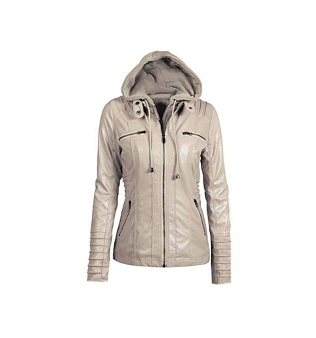 Product EMMA - Chaqueta para Mujer con Capucha Desmontable con Cremallera