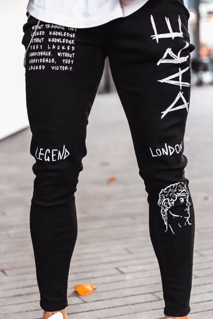 Moda Graffiti Jeans LegendLondon