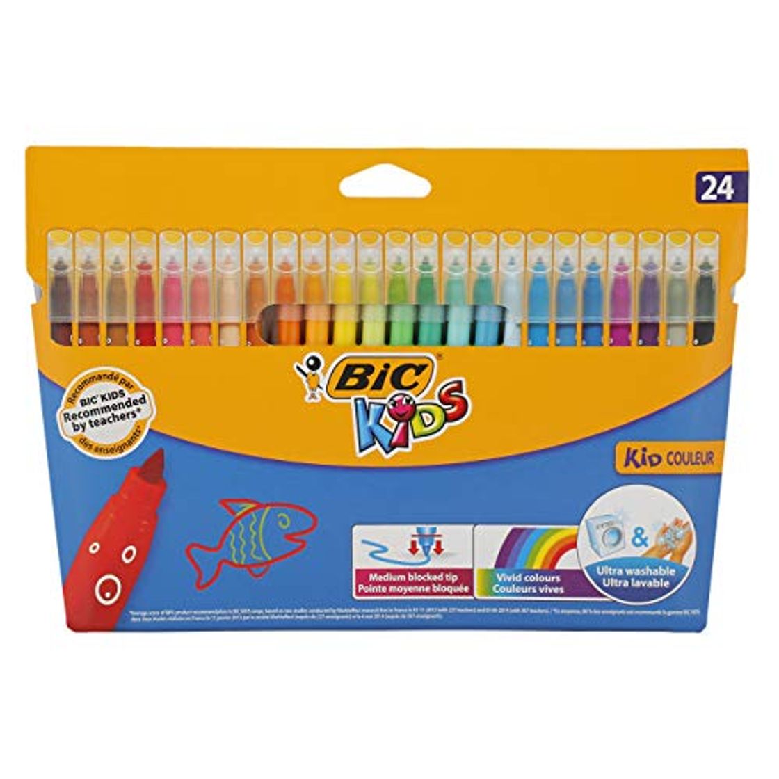 Product BIC Kids Kid Couleur rotuladores punta media - colores Surtidos