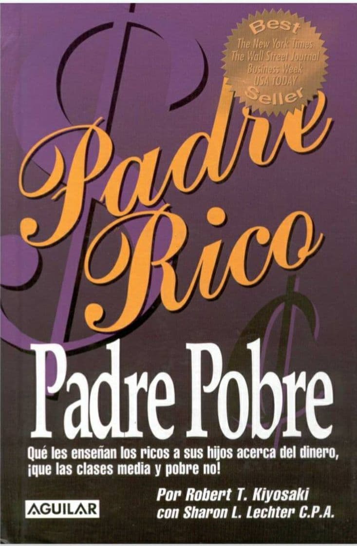 Fashion Padre rico Padre Pobre(Robert T. kiyosaki