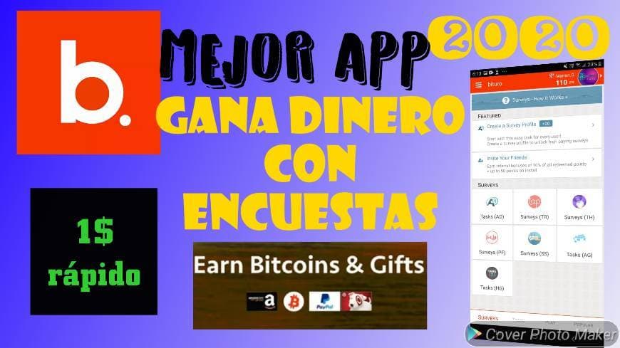 Moda BITURO Genial app para ganar dinero a Paypal en 2020🥳🤑🤑