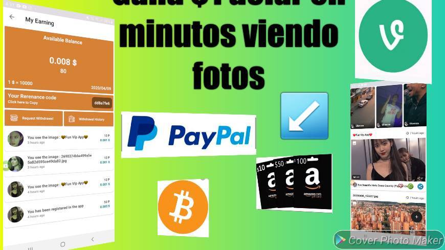 Moda Mira fotos y gana dinero a Paypal en 2020 #appparaganardiner