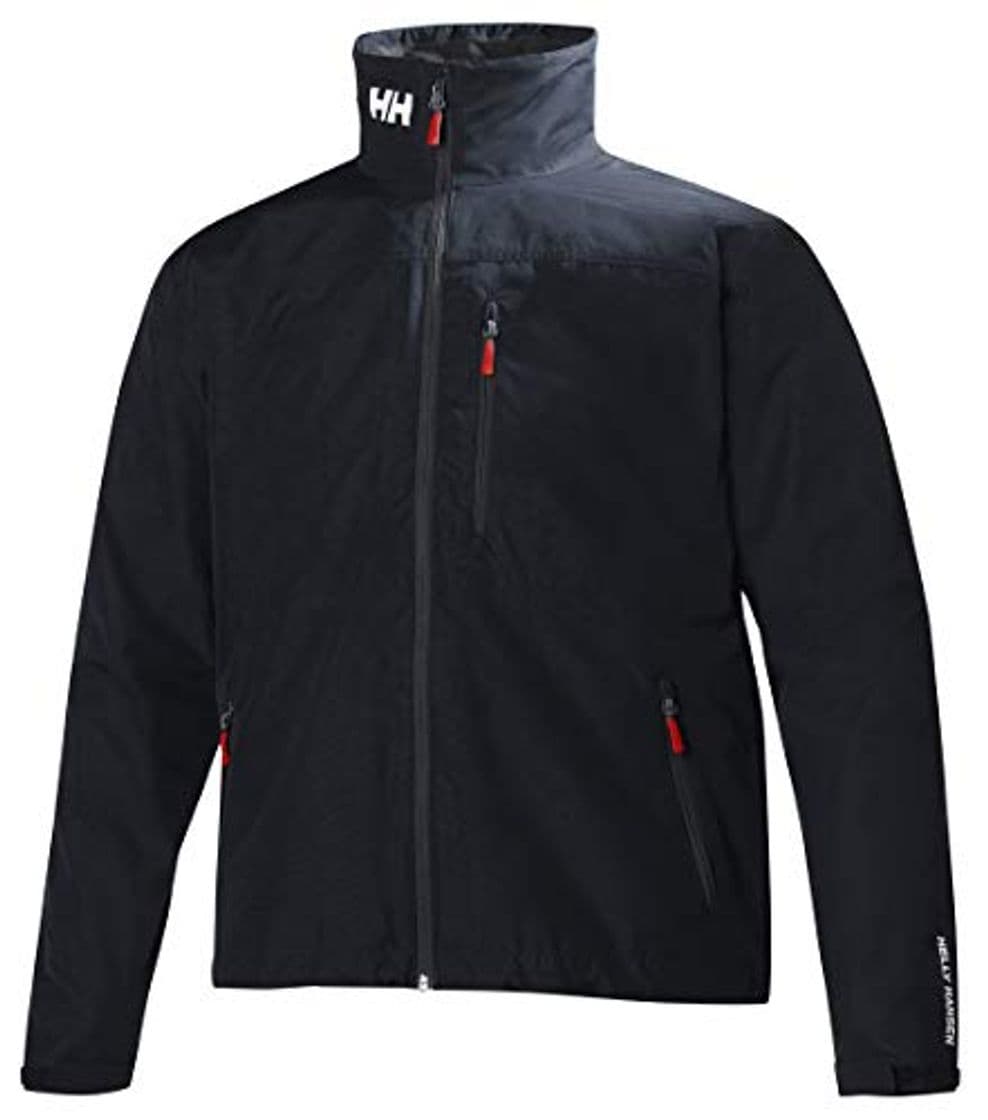 Fitness Helly Hansen Crew Midlayer Jacket, Chaqueta Impermeable para Hombre, Color Azul