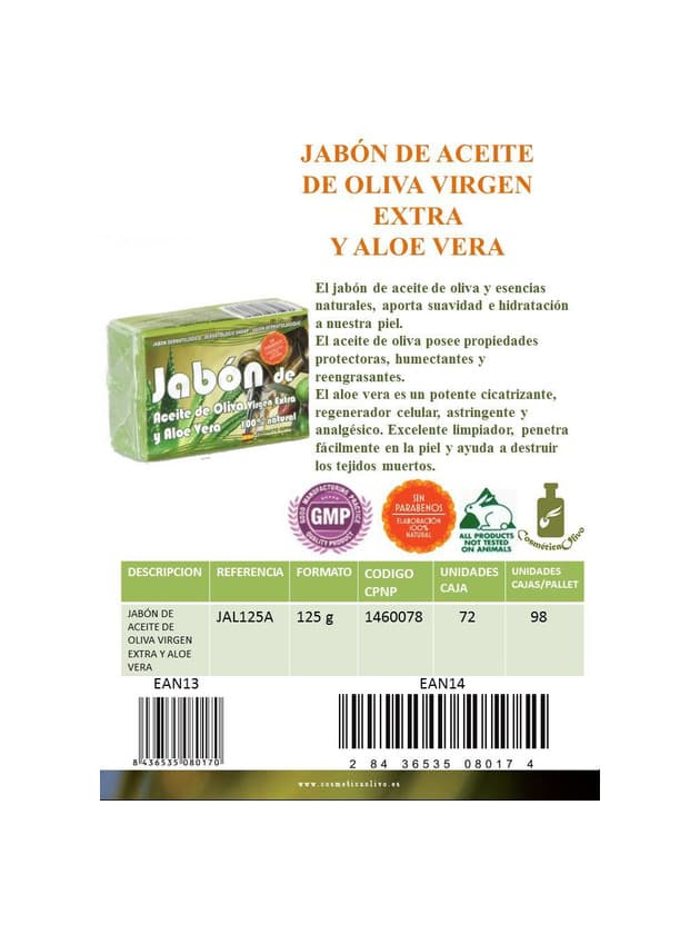 Producto 100% natural