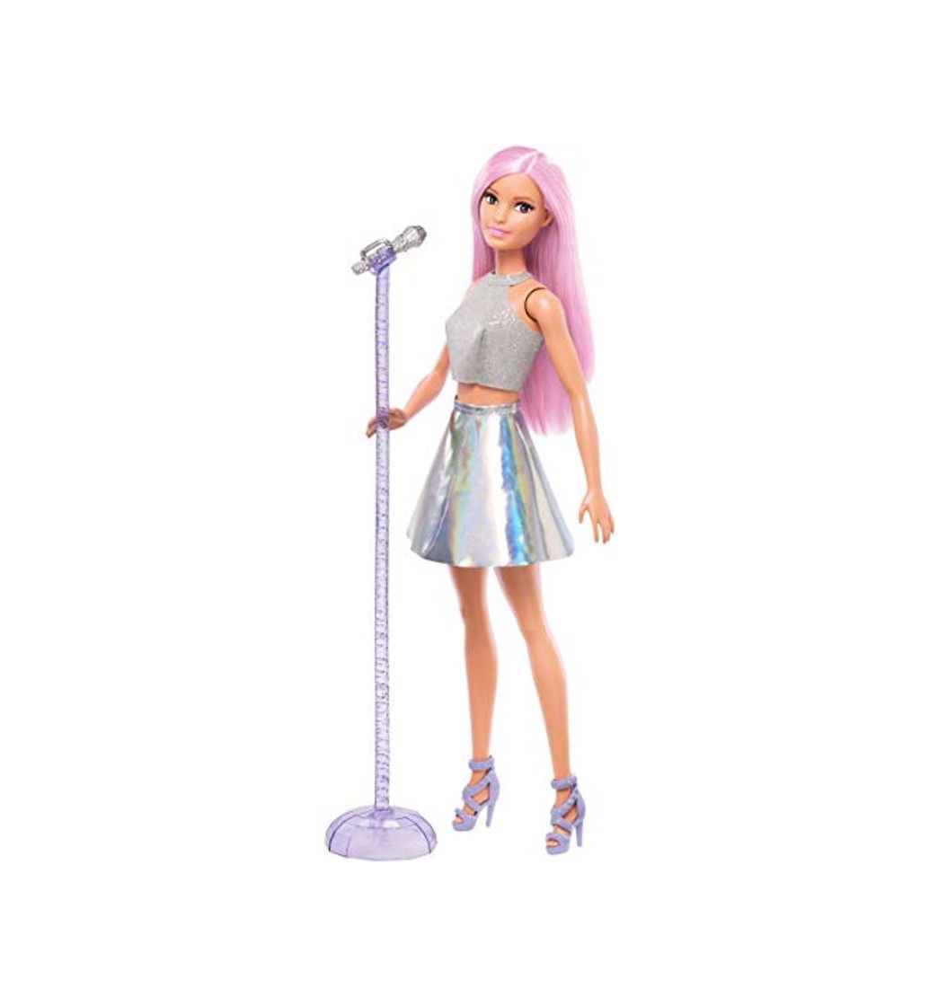 Producto Barbie Quiero Ser Cantante, muñeca con accesorios