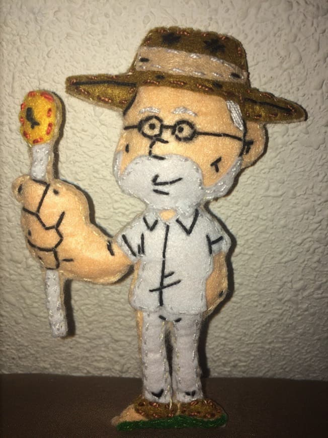 Fashion John Hammond de Jurassic Park hecho a mano