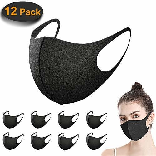 Producto Paquete de 12 Mascarillas, Mascarilla antipolvo ACMETOP, Mascarillas de boca unisex de