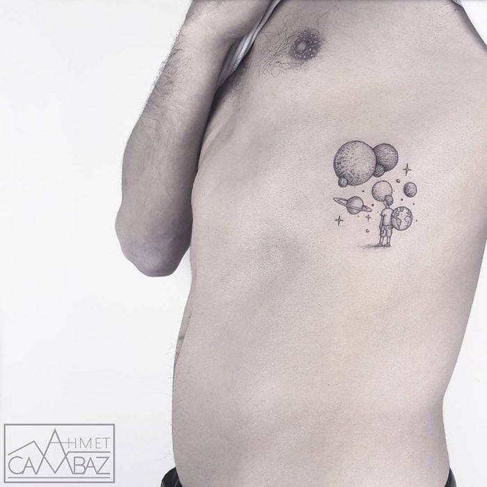 Moda Tatuagem minimalista