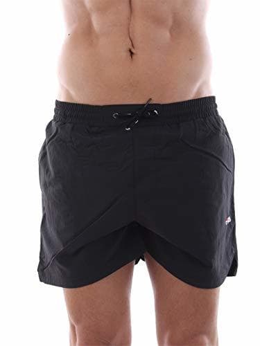 Product Fila 687121 Owen Short Traje de baño mar y Piscina Hombre Black