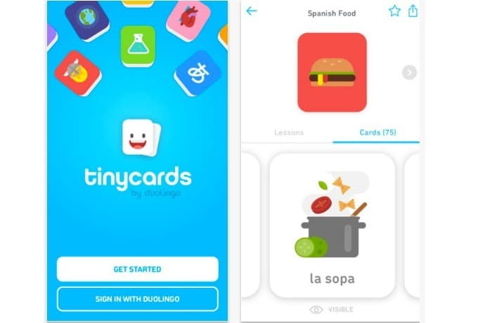 App Tinycards