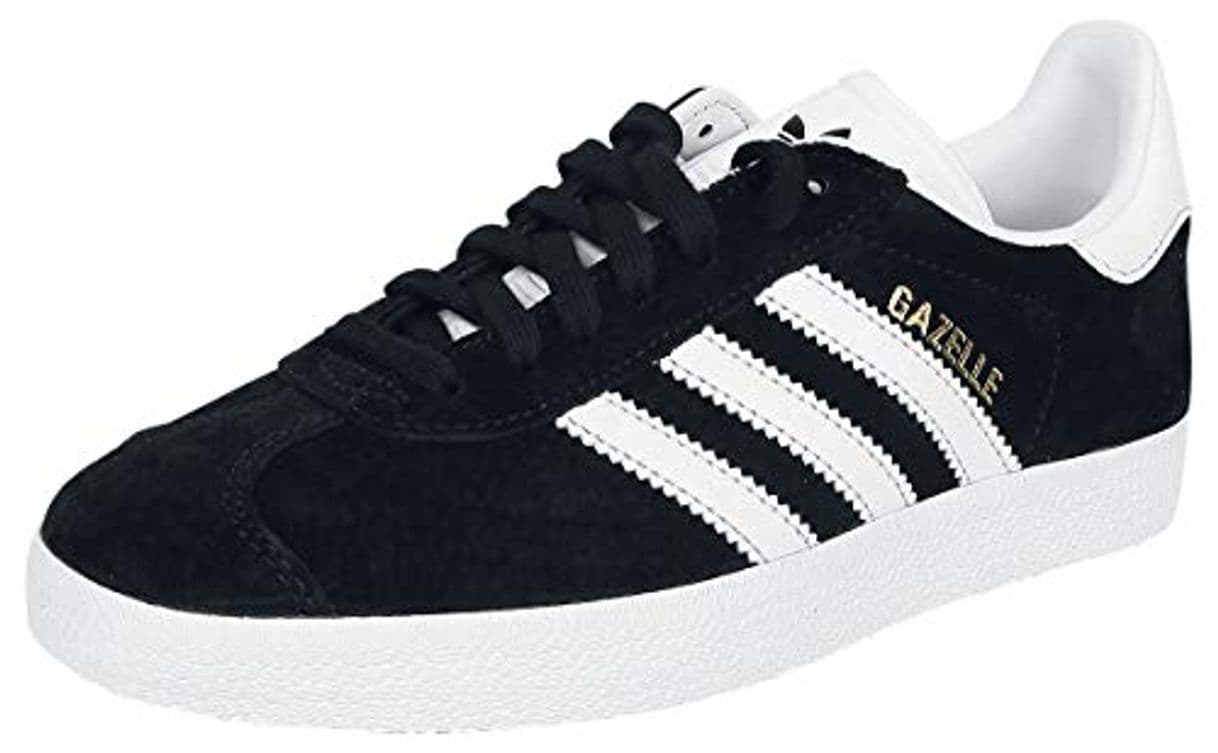 Moda adidas Originals Gazelle, Zapatillas Unisex Adulto, Varios colores (Core Black/White/Gold Metalic)