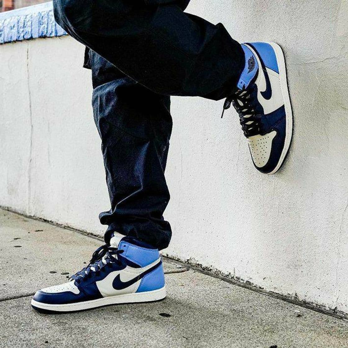 Moda Air Jordan 1 Obsidian 