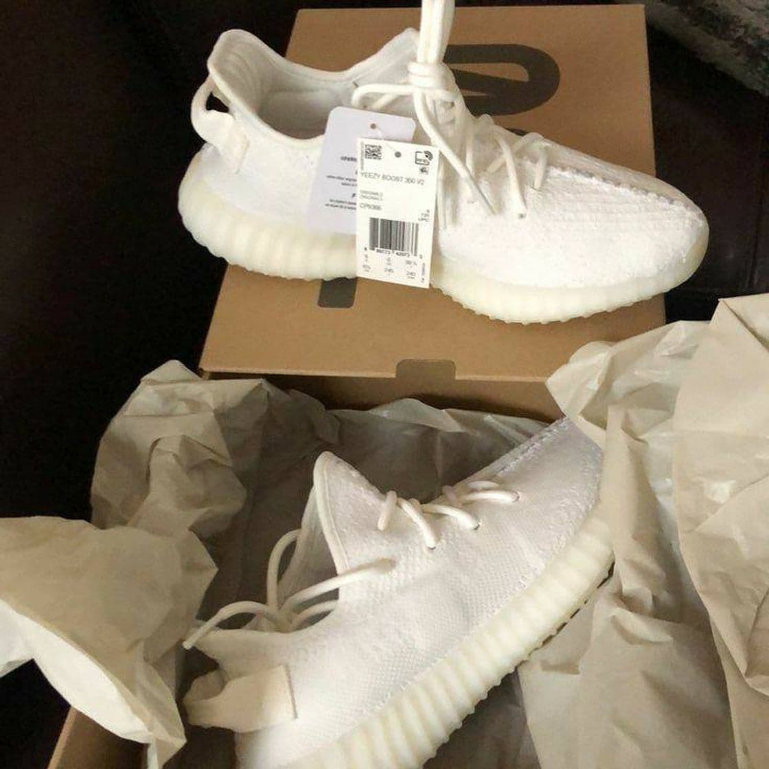 Moda Yeezy Boost 350 V2 - Cream White