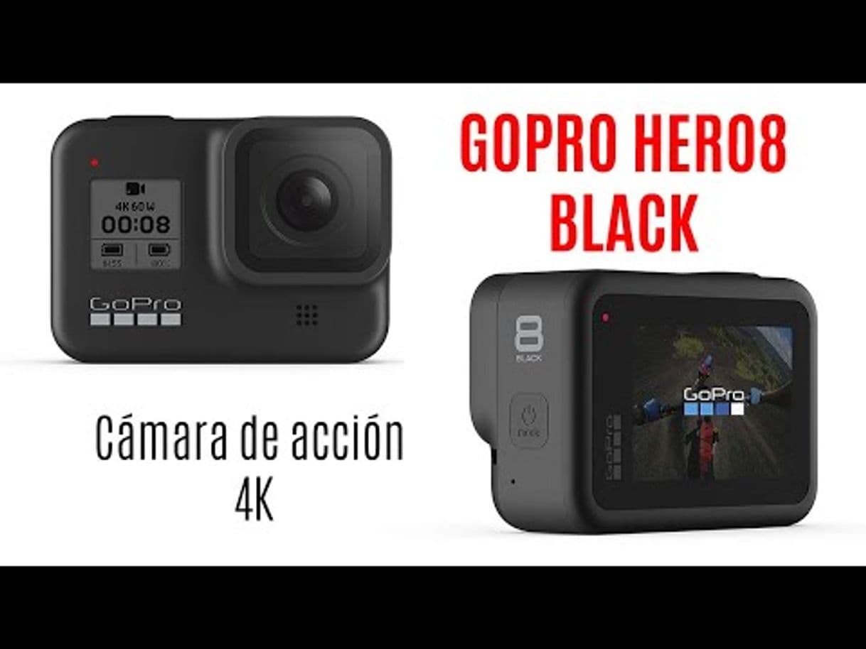 Electronic GoPro HERO8 Black - Cámara de acción Digital 4K Resistente al Agua