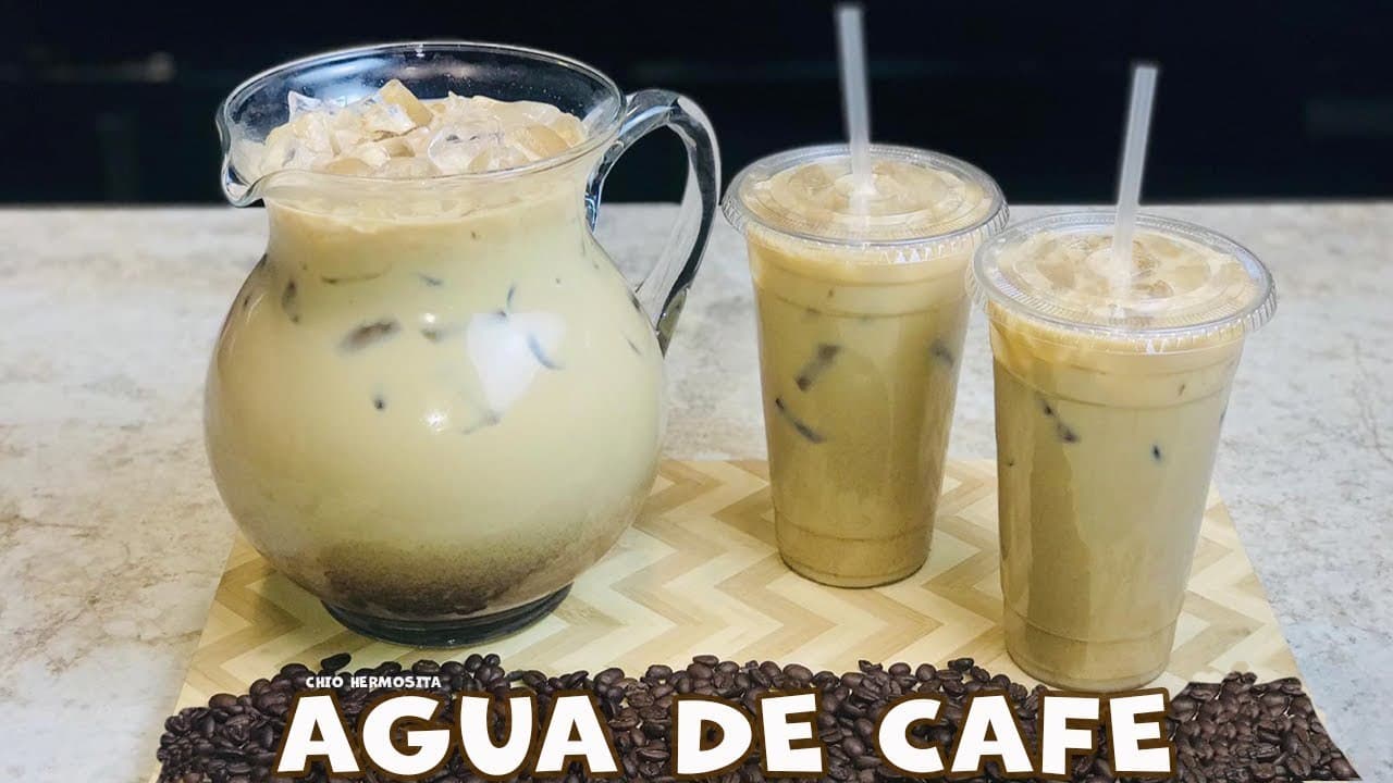 Moda Agua Fresca De Cafe Cremosita/Facil - YouTube