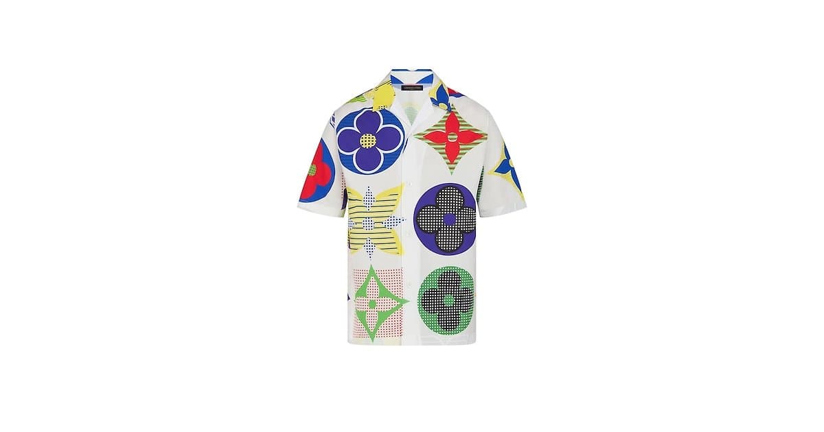 Moda Multicolor Monogram Hawaiian Fit Shirt - Louis Vuitton