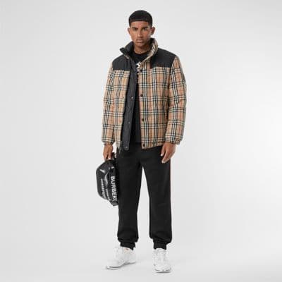 Moda Reversible Vintage Check Recycled Polyester Jacket in Archive ...