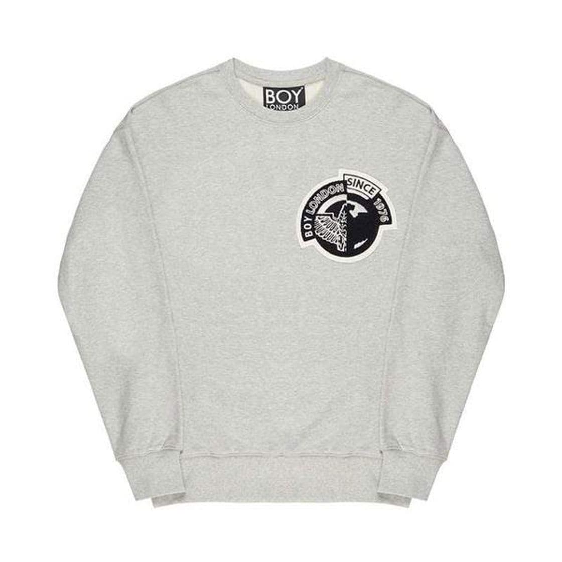 Moda BOY BADGE SWEAT - GREY