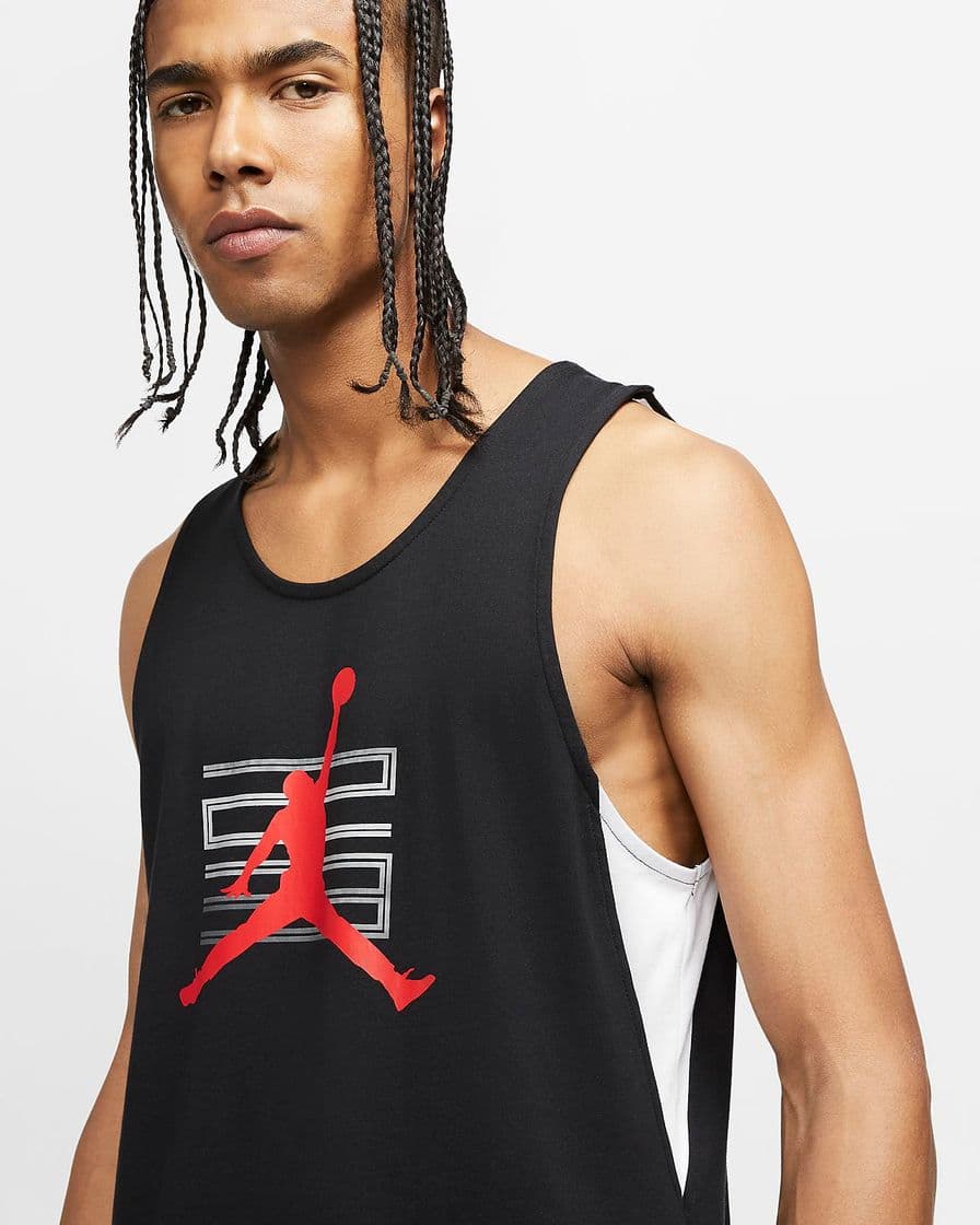 Moda Camiseta de tirantes para hombre Jordan Legacy AJ11. Nike MX