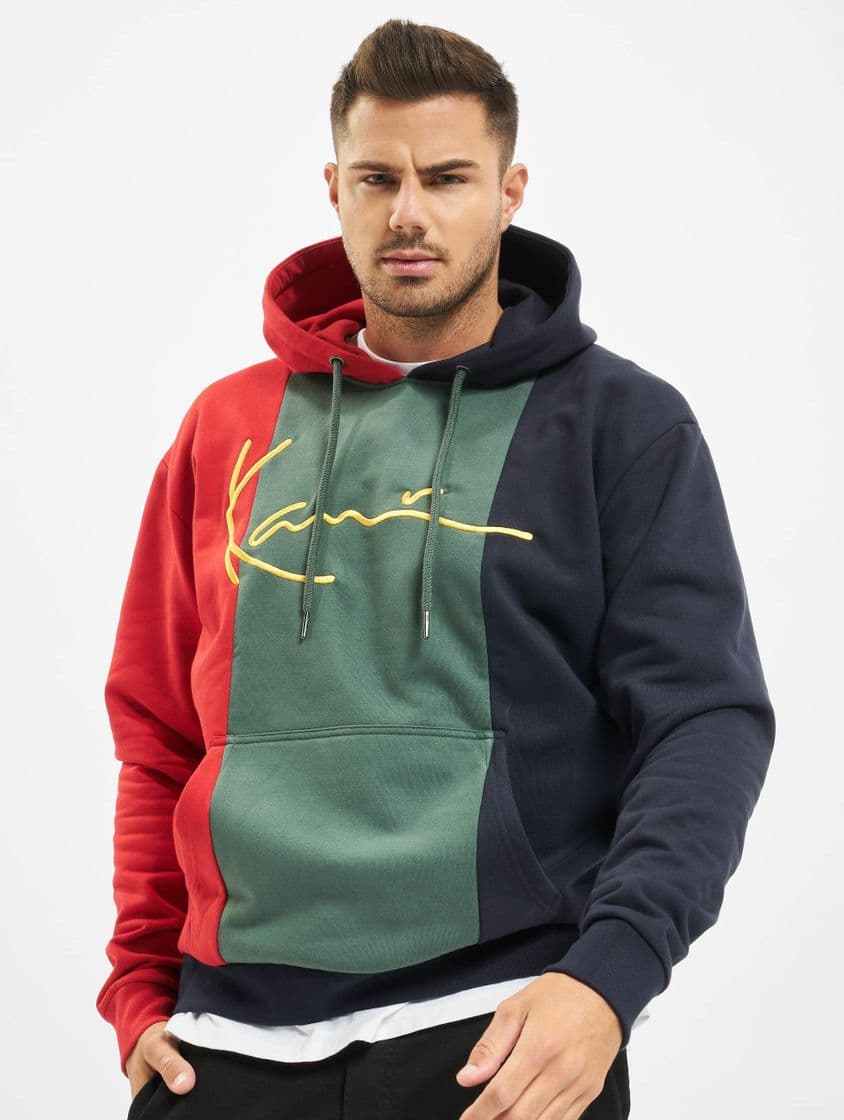 Moda Karl Kani Herren Hoody Signature Block in bunt 736084