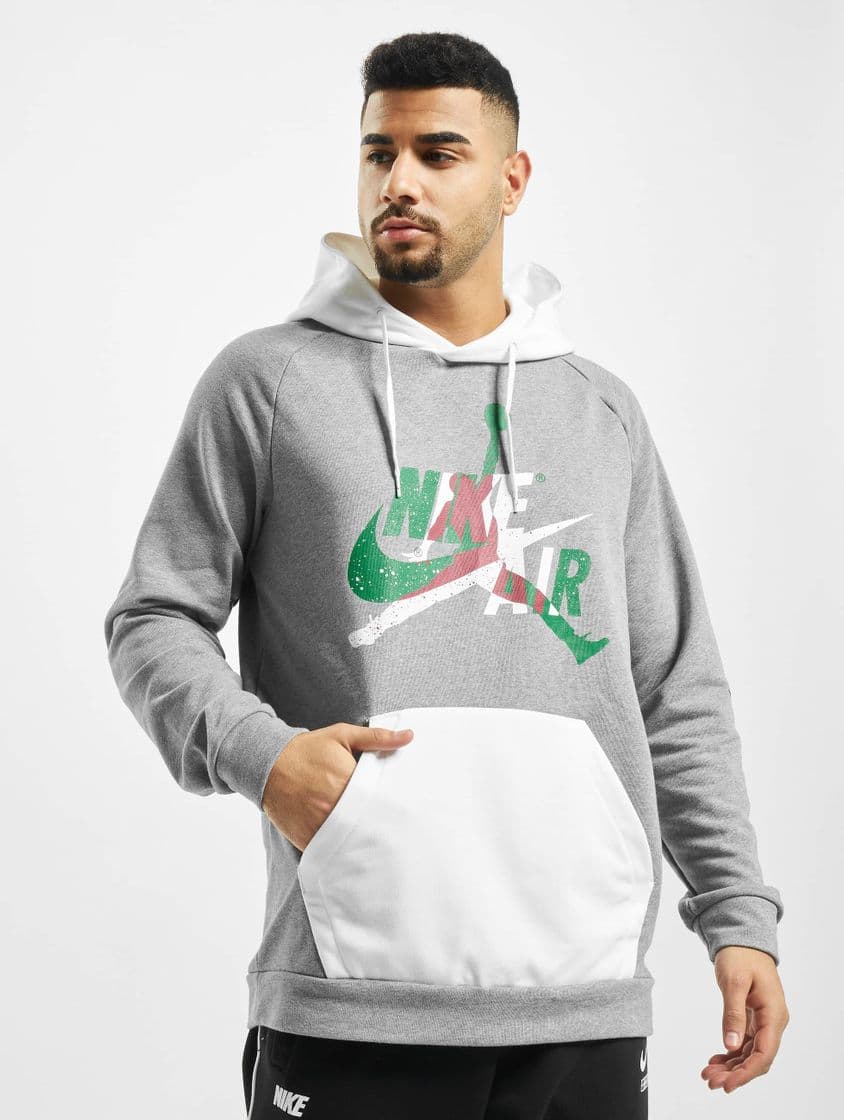 Moda Jordan Herren Hoody Jumpman Classics LTWT Fleece in grau ...