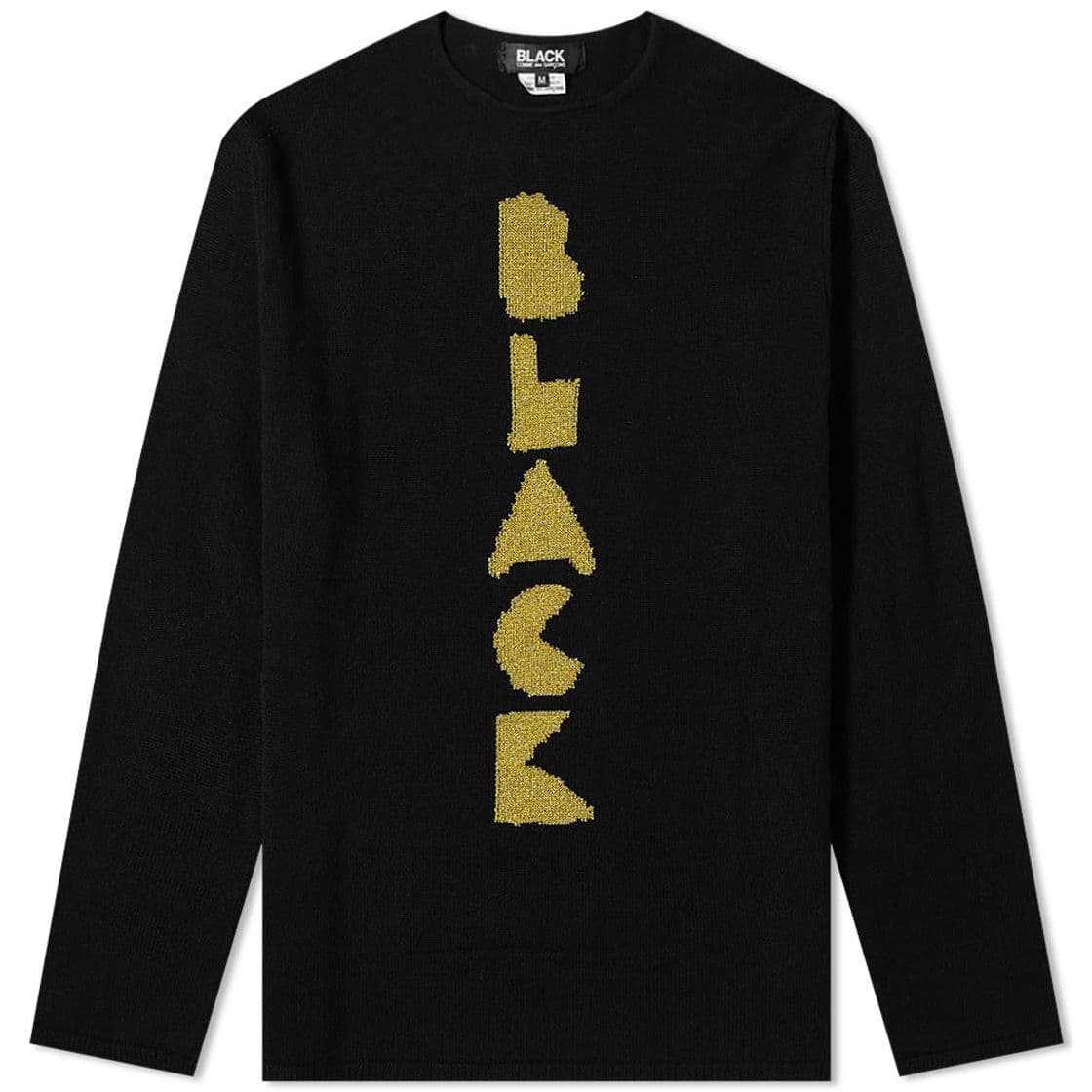 Moda Comme des Garçons Black Crew Knit Black | END.