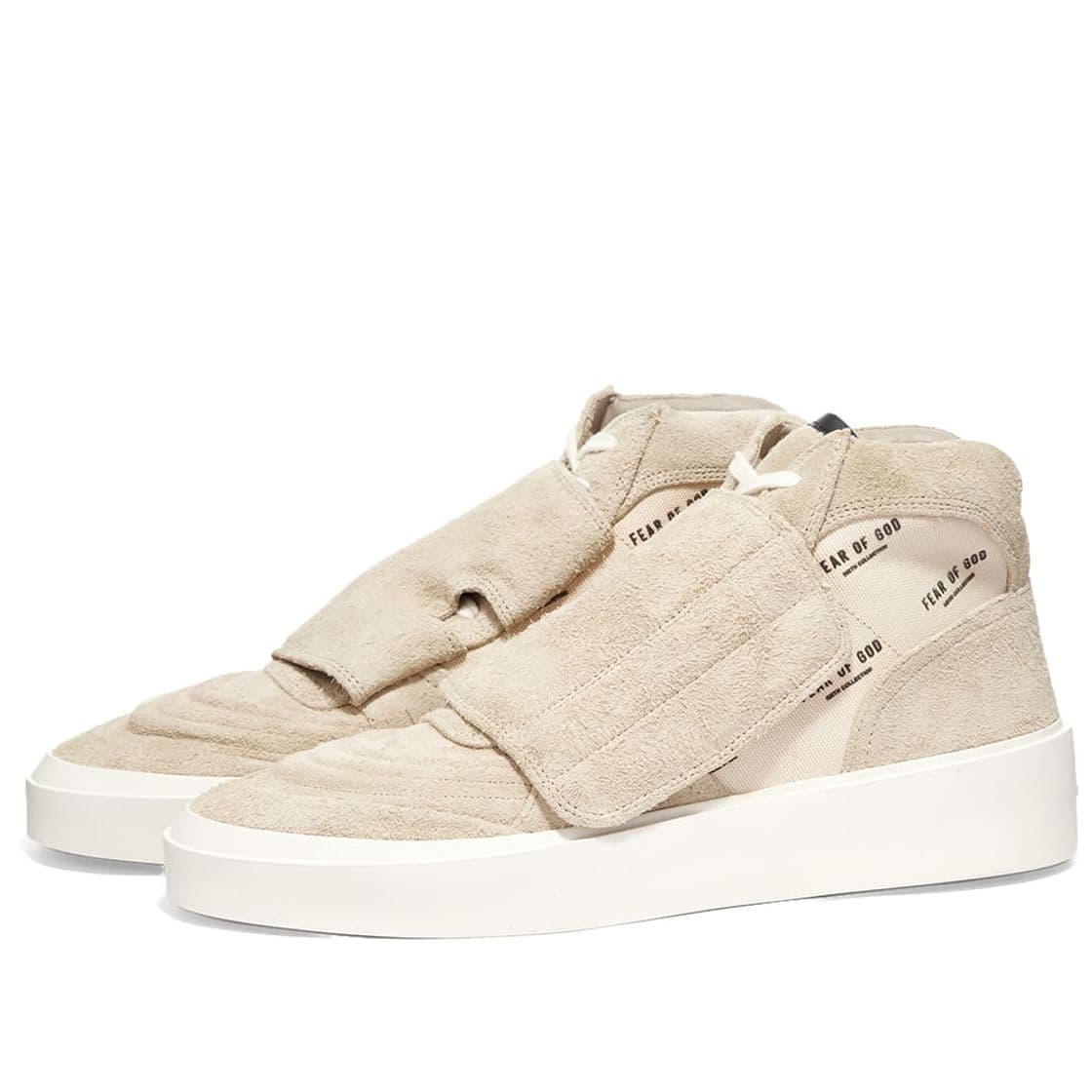 Fashion Fear Of God Skate Mid Sneaker Sand & FOG Print | END.