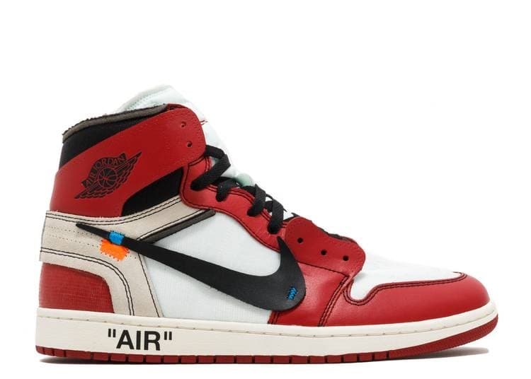 Fashion The 10: Air Jordan 1 "off White" - white/black-varsity red-black