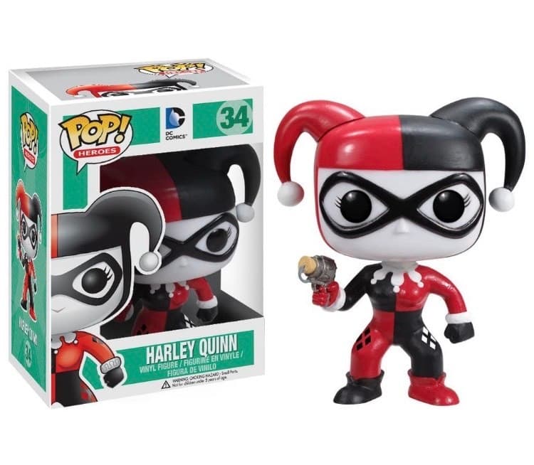 Fashion Funko pop Harley Quinn 🖤❤️